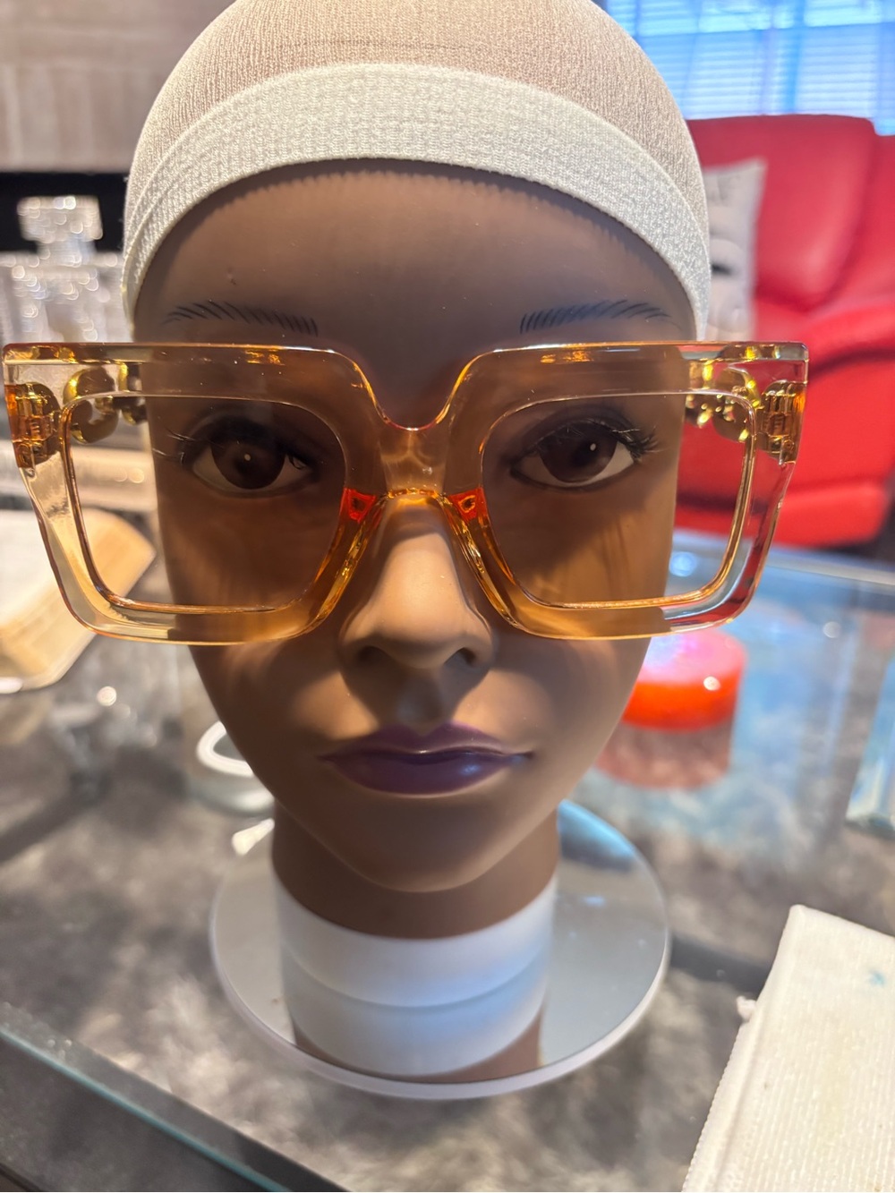 Fashion Nova Amber Square Oversized Sunglasses